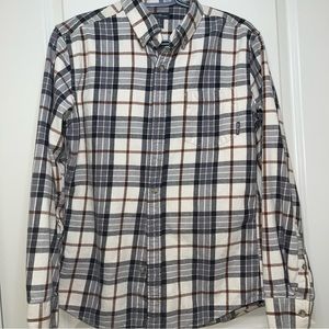 Plaid flannel button down